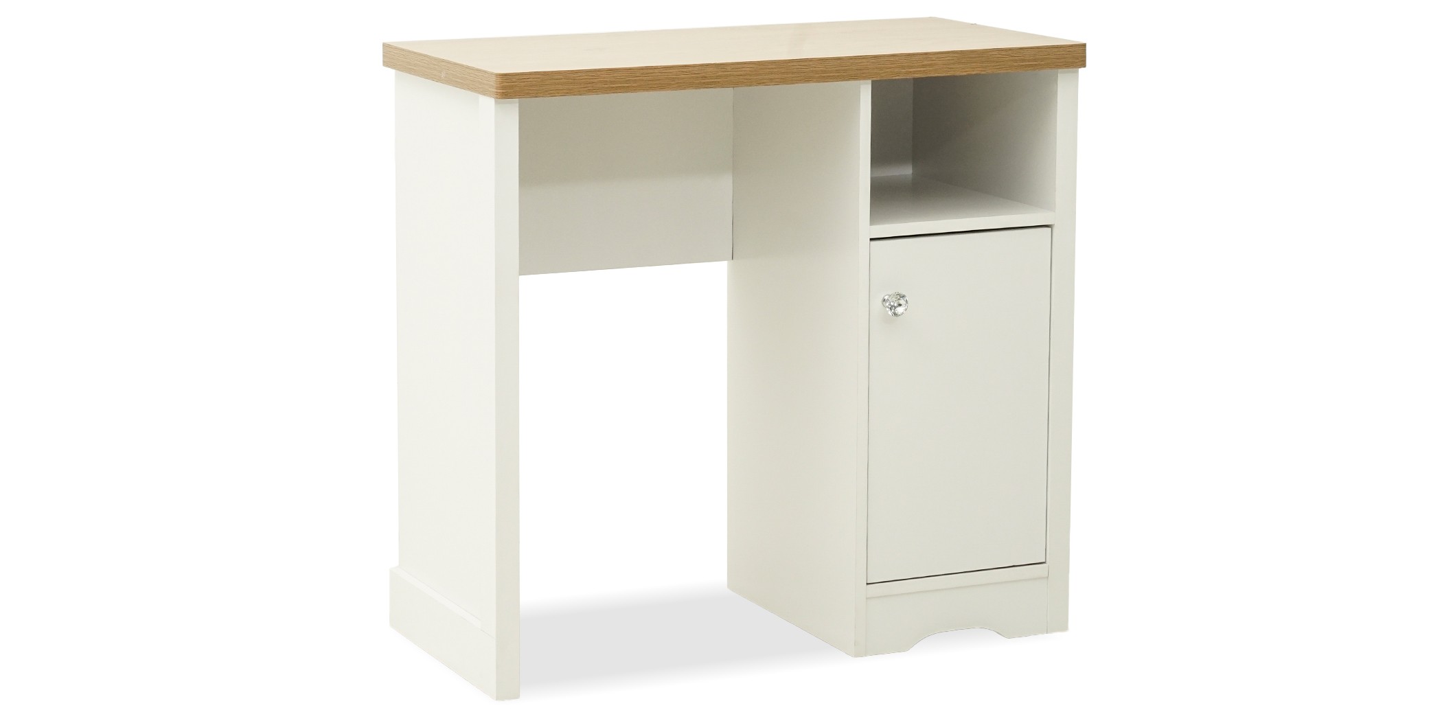 Alexandra Bedroom Set 90X190 cm White & Beige Oak