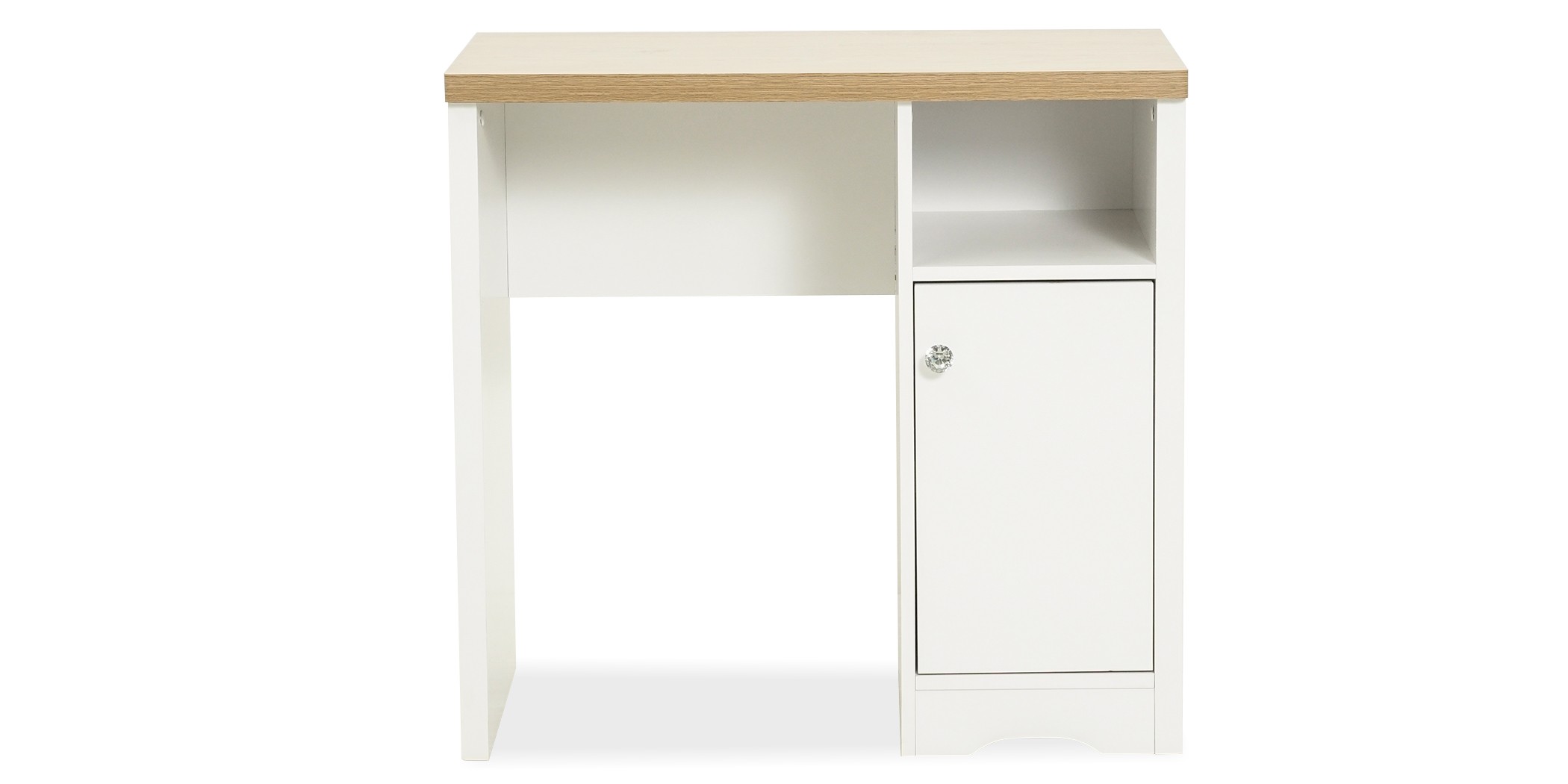 Alexandra Bedroom Set 90X190 cm White & Beige Oak