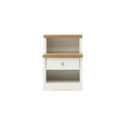Alexandra Bedroom Set 90X190 cm White & Beige Oak