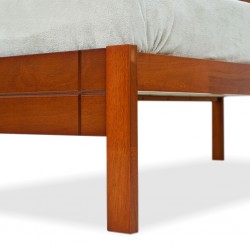 Cross Bed 90x190 cm Dirty Oak