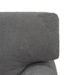 Vixon Accent Chair Grey Color Fabric