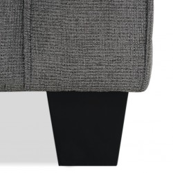 Vixon Accent Chair Grey Color Fabric