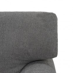 Vixon 3 Seater Grey Color Fabric