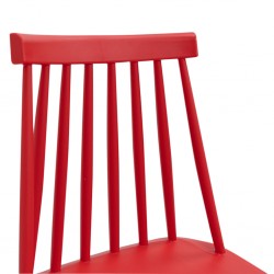 Cristela Dining Chair Red Color