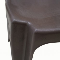 Cello Chair Aurina Matt Brown/Beige Back