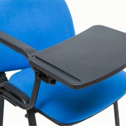 Stacking Lecture Chair VT3 Blue With Flap