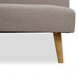 Hobbs Sofa Bed Fabric Taupe