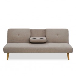 Hobbs Sofa Bed Fabric Taupe