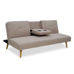 Hobbs Sofa Bed Fabric Taupe