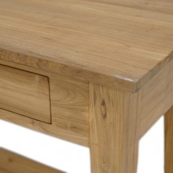 Parco Console Table With 3 Drawers In Teak