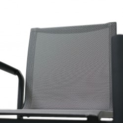 Stanley Bar Chair Textilene Gunmetal Colour