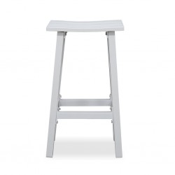 Matzo Bar Stools Matte White