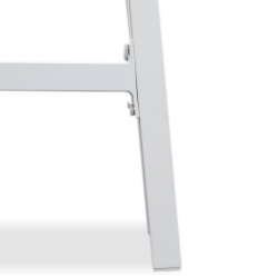 Matzo Bar Stools Matte White