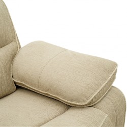 Burlington Single Recliner in Beige Fabrics