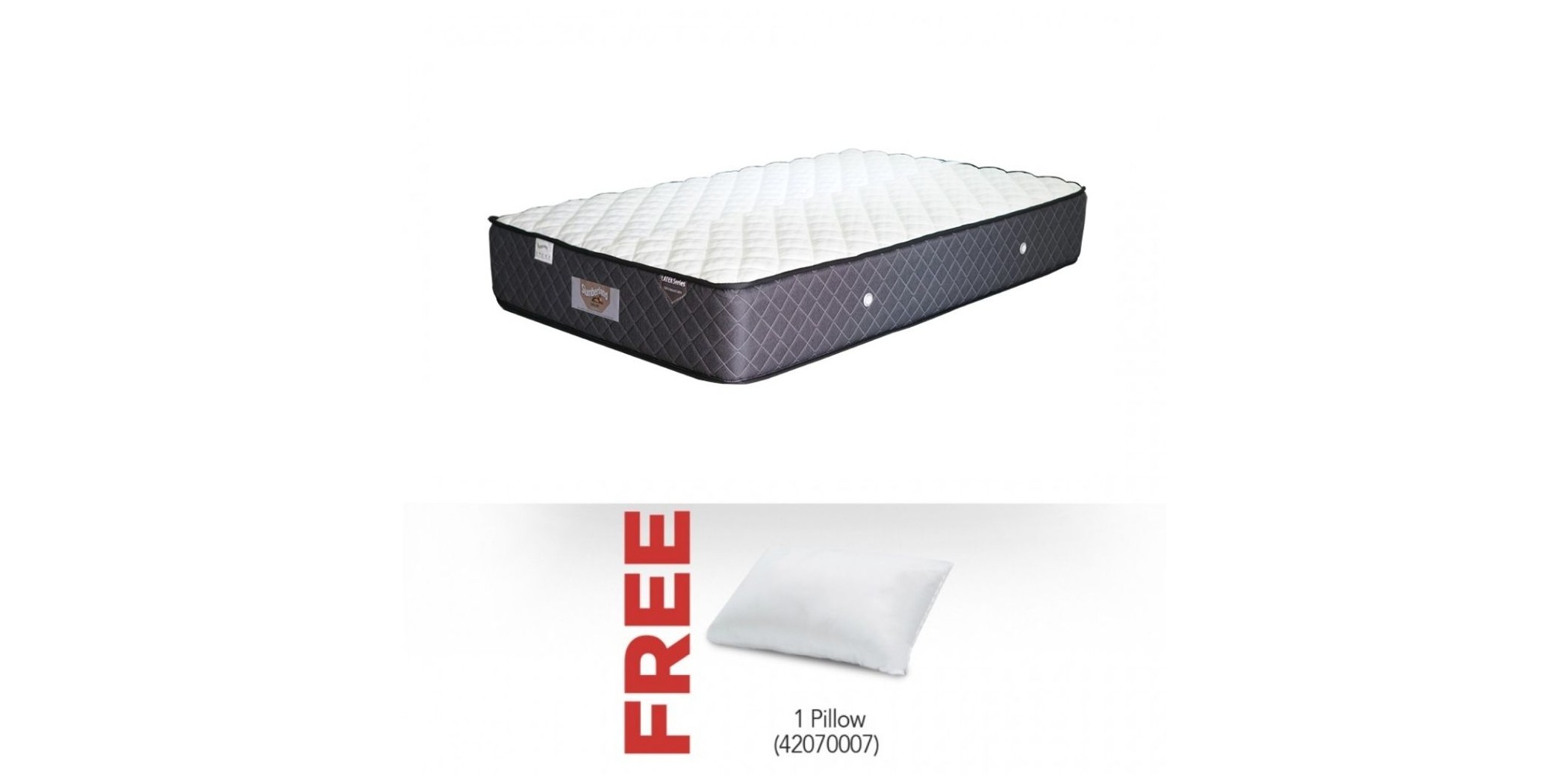 Slumberland Dallas Supreme 107x190 cm Firm & Free Pillow