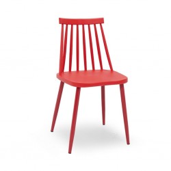 Cristela Dining Chair Red Color