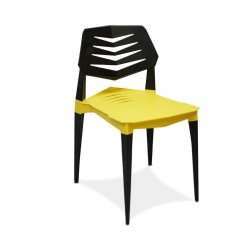 Stacking Chair COUVecto Patent Yellow