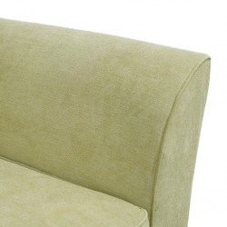 Bella Sofa Corner + Ottoman Lime Col Fabrics