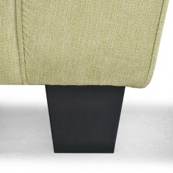 Bella Sofa Corner + Ottoman Lime Col Fabrics