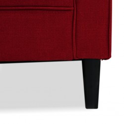 Cove Sofa Corner LAF LVST+RAF Chaise Ruby Col