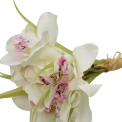 Flower 29 cm White