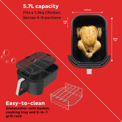 Instant Pot Vortex Slim 5.7L S/S 2YW Airfryer "O"