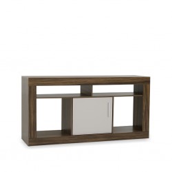 Cassidy Low TV Cabinet Nogal Trend/Off White PB