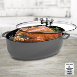 Stoneline WX 13981 38cm Oval Gourmet Roaster "O"