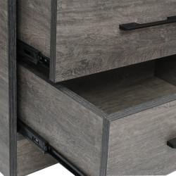 Feori Night Table Grey