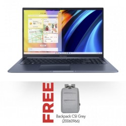 Asus Notebook X1502ZA-I78512BL1W & Free Backpack CSI Black / Grey