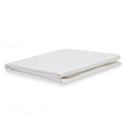 Flat Sheet & 1 Pillow 160X230 cm White