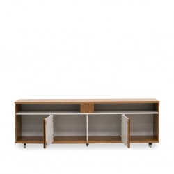 Belize Low TV Unit Freijo Trend/Off White