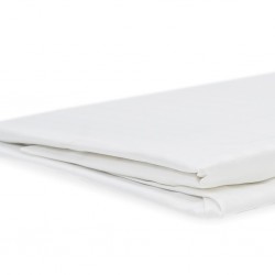 Fitted Sheet 110x190+25 cm White