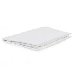 Fitted Sheet 110x190+25 cm White