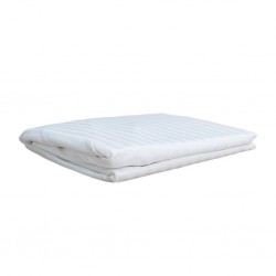 Fitted Sheet 160x200+25 cm White