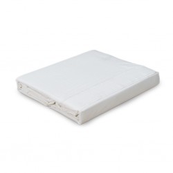 Flat Sheet 250x300+2 cm White Marrowing