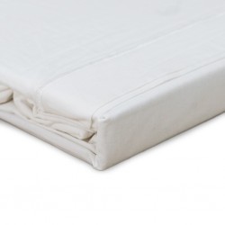 Flat Sheet 250x300+2 cm White Marrowing