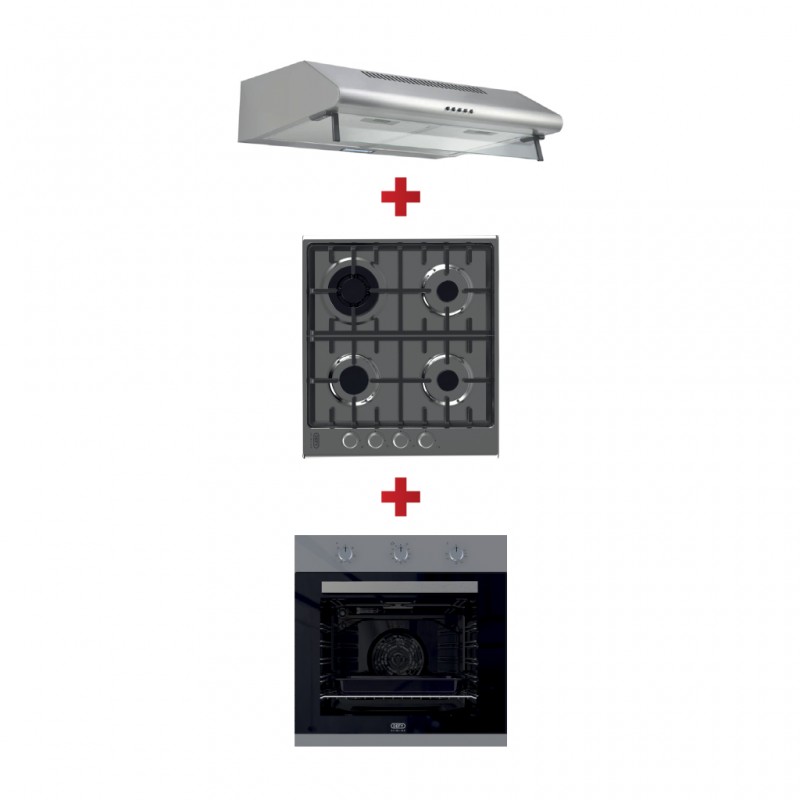 Defy DHG602 Built-in Hob + Defy DBO486E Built-in Oven & Defy DCH291 Cooker Hood Defy DHG602 Built-in Hob + Defy DBO486E Built-in Oven & Defy DCH291 Cooker Hood