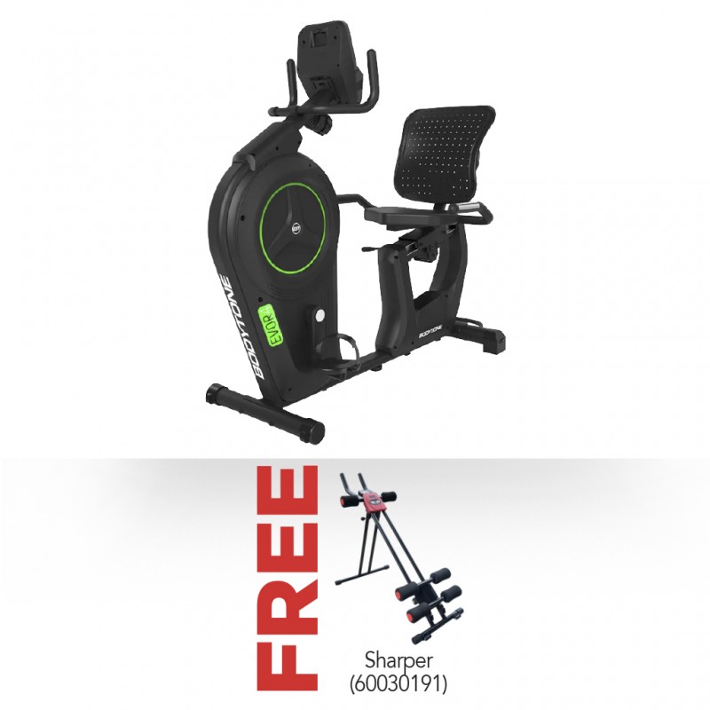 Bodytone EVOR4 Recumbent Bike & Free Sharper