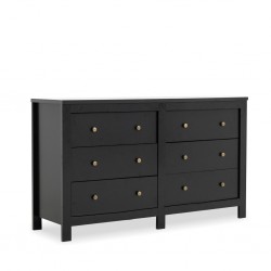 Maggiore Chest of Drawer Black Matte Color