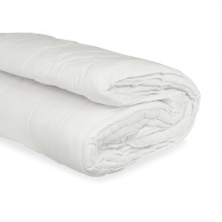 Quilt King 240x260 cm White TC Fabric