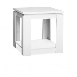 Athenas Side Table White Color