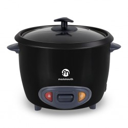 Mammouth RC180 1.8L Black Rice Cooker With Glass Lid