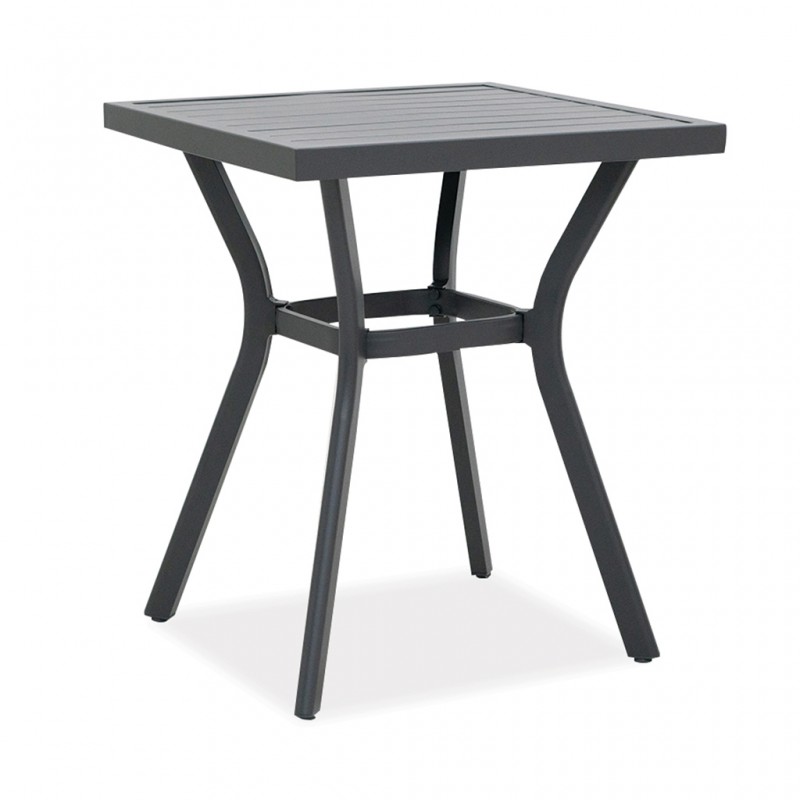 Daffodil Square Bistro Table Gunmetal