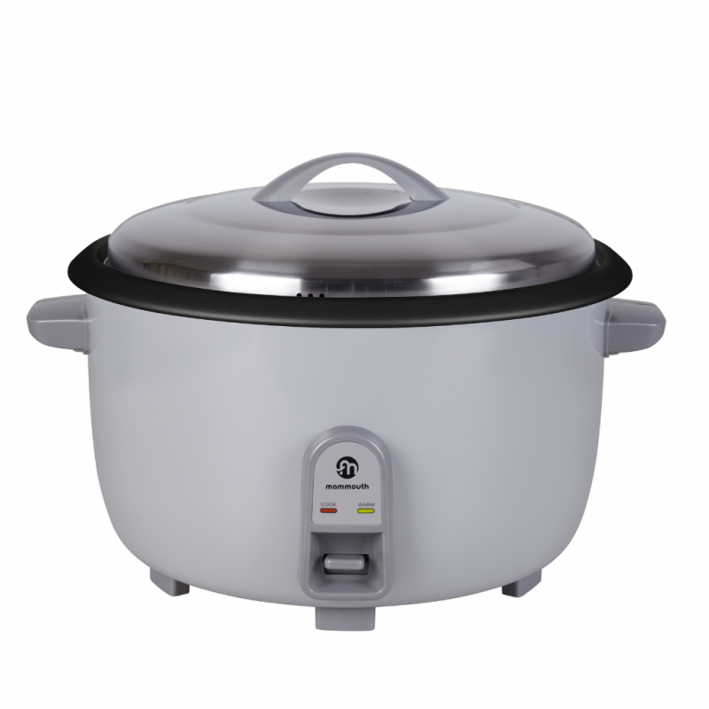 Mammouth RC1200 12L Silver Rice Cooker With Stainless Steel Lid