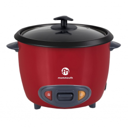 Mammouth RC280 2.8L Red Rice Cooker With Glass Lid