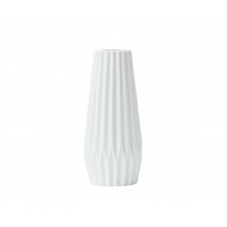 Vase Ceramic 5.5x20H cm White