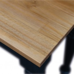 Amarilis Sideboard 1400 Solid Wood Black/Honey