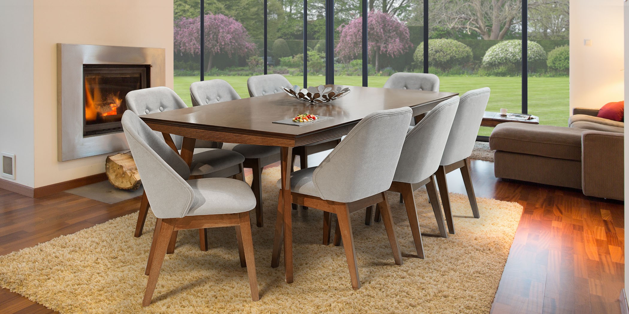 Isabetta Table and 8 Chairs