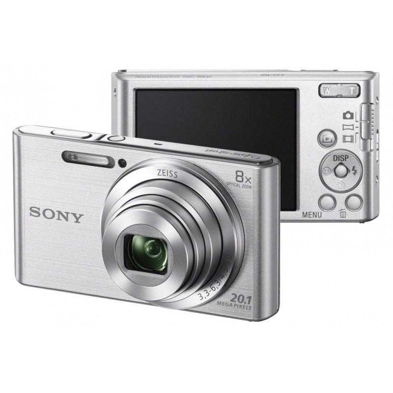 Sony camera in silver